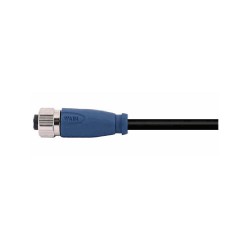 Connecteur femelle M12, 12 pol., codage A IP67, 1.5A, non-blindé